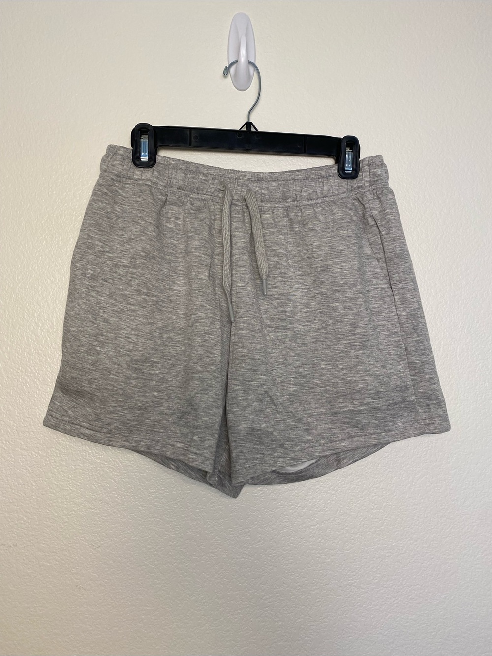 NWT Pinspark Matching Sweatshirt & Shorts Set Heather Gray Lounge Set Size Large - Picture 9 of 12